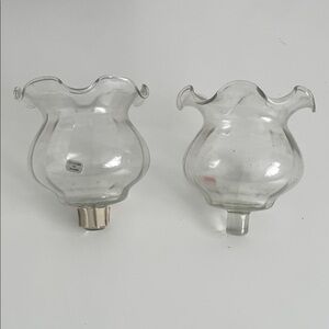 Elegant Clear Glass Lamp Shades